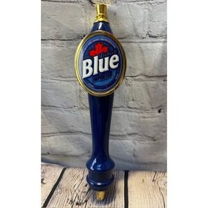 Vintage Labatt Blue 12" Acrylic Canadian Beer Tap Barware Pull Handle Breweriana